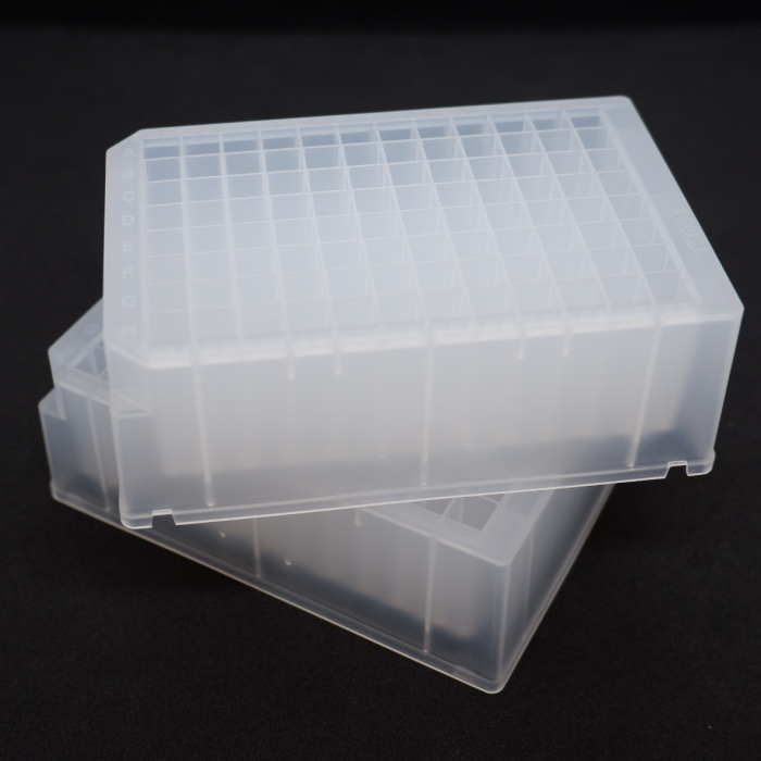Irish Life Sciences 2.2mL Square Well 'V' Bottom (With Notches) main product photo