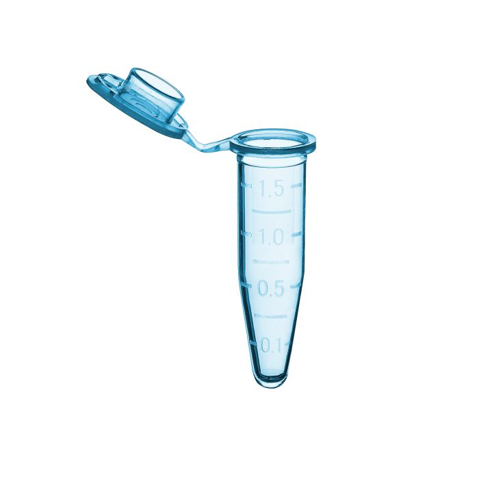 BaaySCI Micro Centrifuge Tubes - Microtube, 1.5mL Sterile, Blue main product photo
