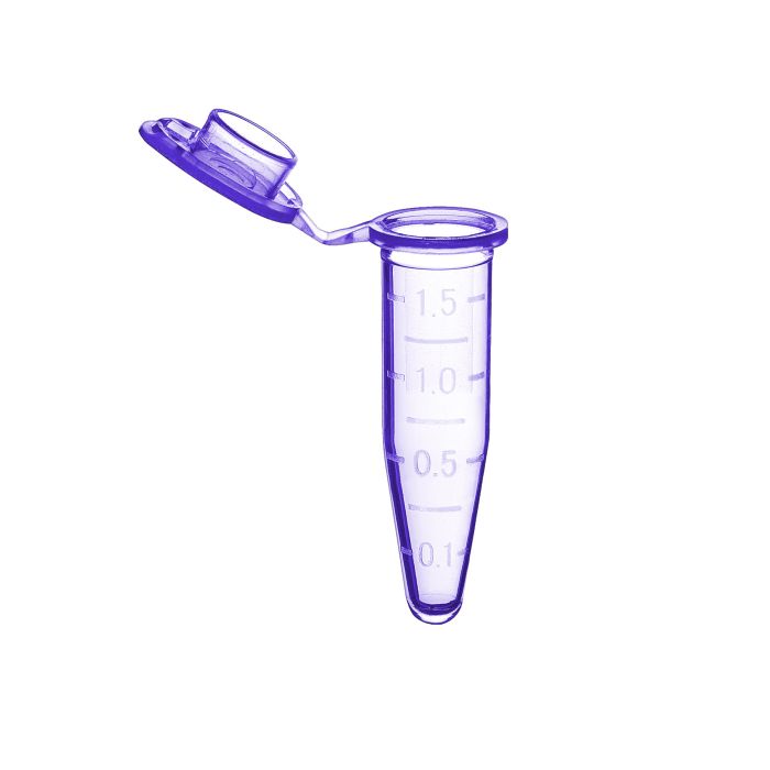 BaaySCI Micro Centrifuge Tubes - Microtube, 1.5mL Sterile, Purple main product photo