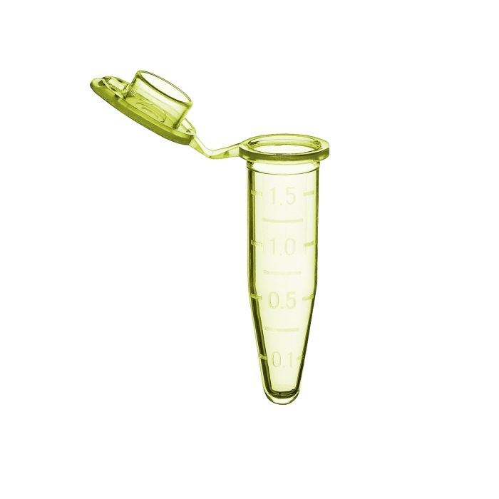 BaaySCI Micro Centrifuge Tubes - Microtube, 1.5mL Sterile, Yellow main product photo
