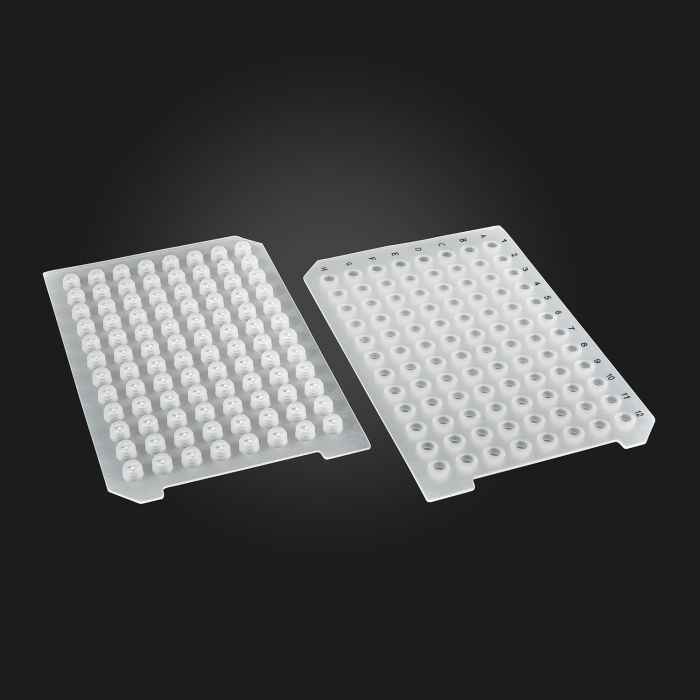 BaaySCI OptiWell™ Sealing Mats for DW Plates - 96rd Sealing Mat, Ø5.7mm, + open main product photo