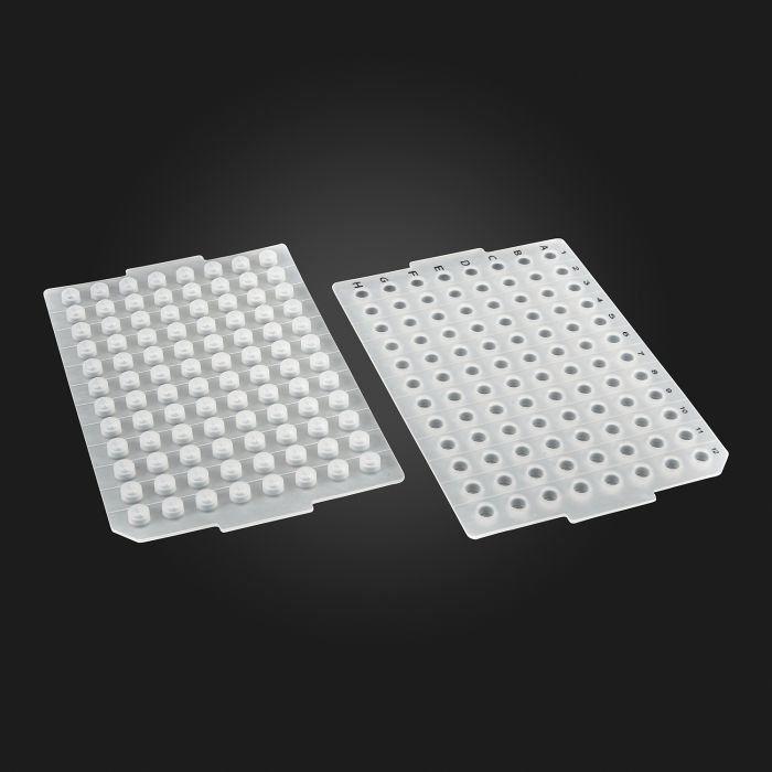 BaaySCI OptiWell™ Sealing Mats for DW Plates - 96rd Sealing Mat, Ø5.5mm, - open main product photo