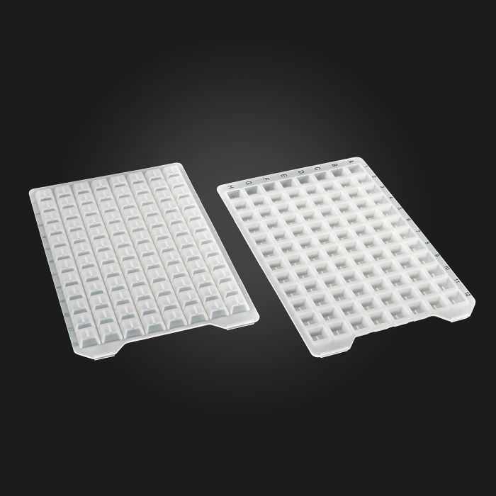 BaaySCI OptiWell™ Sealing Mats for DW Plates - 96sq Sealing Mat, Ø8.4mm, - open, str main product photo