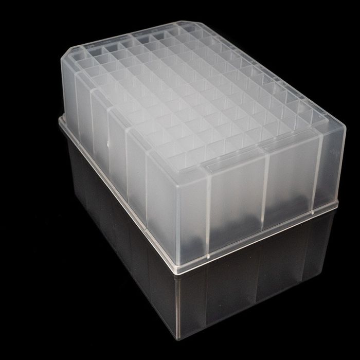Irish Life Sciences 2.2ml 96 Square Well Pyramid Bottom main product photo