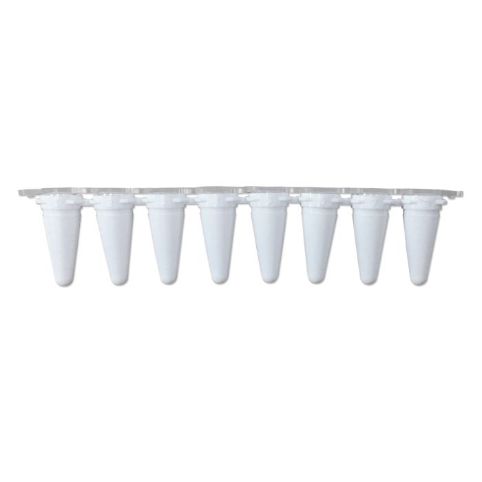 BaaySCI qPCR Strip Tubes - 0.1mL qPCR Strips, WHITE tubes main product photo