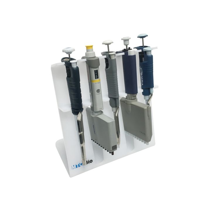 BaaySCI Pipette Rack - Rack for 5 pipettes, acrylic main product photo
