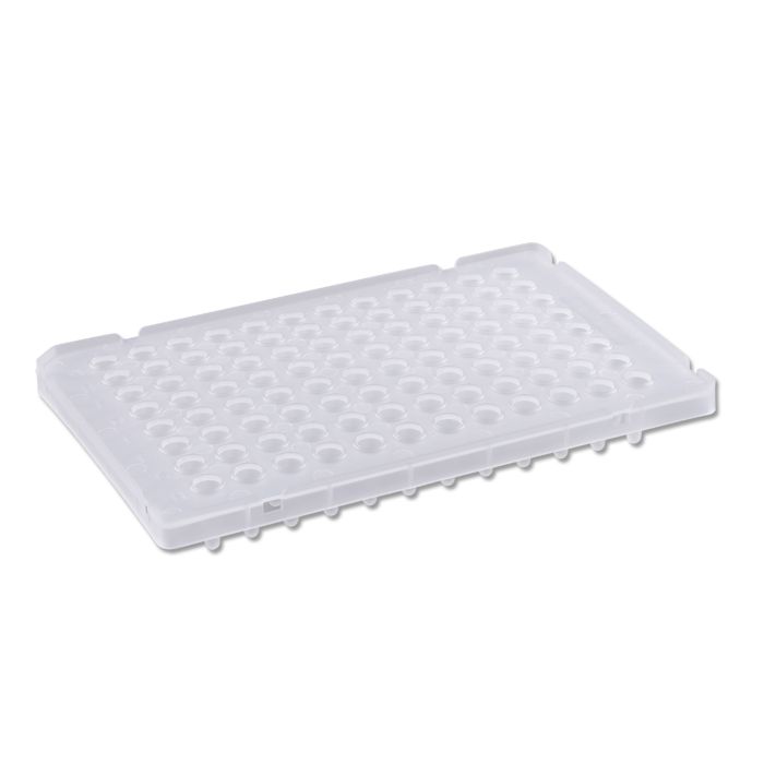 BaaySCI PCR Plates - 0.1mL PCR Plates, semi-skirt, raised rim main product photo