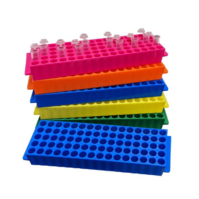 BaaySCI Tube Rack - Tube Rack, 80 x 1.5/2.0mL, Rainbow main product photo