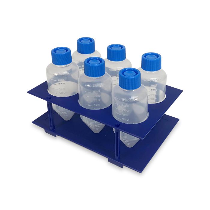 BaaySCI 250mL Tube Rack - Rack for 6 x 250ml centrifuge tube, 5/pk main product photo
