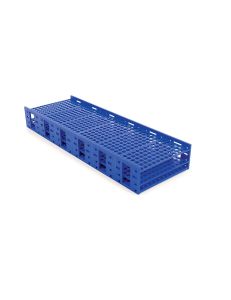 Mega Racks® Tube Rack Double for 10-13mm Tubes, Blue