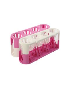 Adapt-a-Rack® Adaptable Multi-Tube Rack, Combo Pink/White