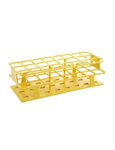 OneRack® Tube Rack Full POM 30mm 24-Place, Yellow