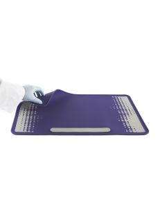 Lab Mat, Silicone Bench Protector, Purple/Grey