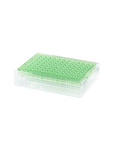 Low Temp PCR Rack, 96 well, Green