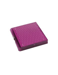Premium Plus Slide Box, 100 place, translucent purple, pk5