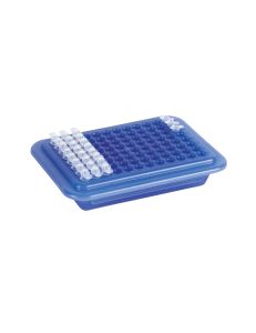 PCR Cooler, 96 Well Lt.Blue/Dk.Blue, pk2