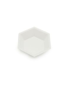 Hexagonal Weigh Boat, Medium Anti-static, White, Sterile 5 wrap