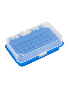 32-Place PCR Rack, Blue, 0.2 mL, PP, PK10