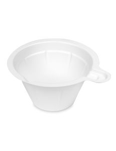 Liquid Weighing Pour Boat 100mL PS, White, pk200
