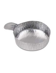 Aluminum Weighing Boats, 5 mL, Crinkled Wall, PK 100