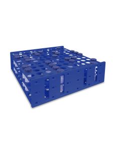 Mega Racks® Tube Rack for 28-32mm Tubes, Blue