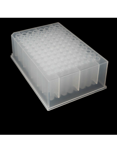 1.2ml 96 round well U bottom - Rimmed deep well plate- 1 case/ 10 bags of 5pcs