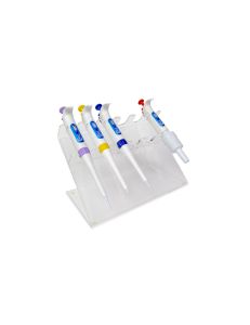 Pipette Stand Acrylic, 6-Place, Blue