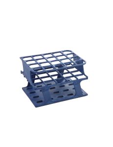 OneRack® Tube Rack Half POM 20mm 20-Place, Blue