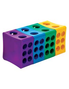 Rota-Rack® Rotating 4-Way Tube Rack, Large Tubes, Assorted