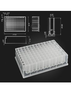 BaaySCI OptiWell™ DeepWell Plates - 2.0ml Deep Well Plate 96rd44.3mm U str