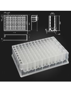 BaaySCI OptiWell™ DeepWell Plates - 2.0ml Deep Well Plate 96rd 44.3mm U
