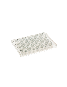 Semi Skirt, Standard 96-Well PCR Plate, Clear- 100pcs per case