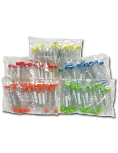 BaaySCI SpectraTube™ Rainbow Capped Centrifuge Tubes - Rainbow Cap Centrifuge Tube 15mL Bagged