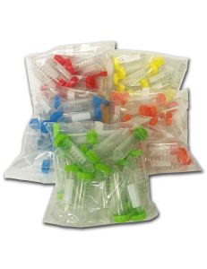 BaaySCI SpectraTube™ Rainbow Capped Centrifuge Tubes - Rainbow Cap Centrifuge Tube 50mL Bagged