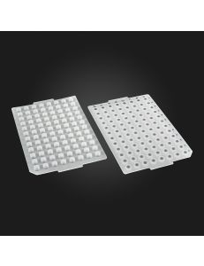 BaaySCI OptiWell™ Sealing Mats for DW Plates - 96rd Sealing Mat, Ø5.5mm, - open