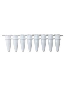 BaaySCI qPCR Strip Tubes - 0.2mL qPCR Strips, WHITE tubes