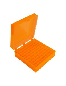 BaaySCI Storage Box - Storage Box hinged lid 100x1.5ml Orange