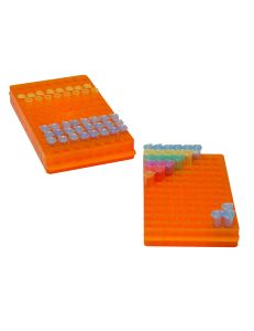 BaaySCI Tube Rack - Reversible 0.5 - 2.0mL 96 well rack